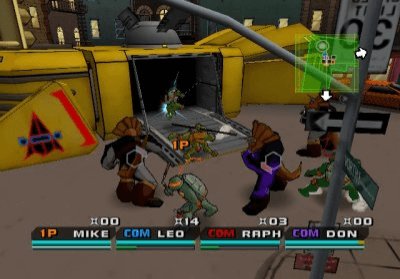 Teenage Mutant Ninja Turtles 3 Mutant Nightmare screenshot 3 for Playstation 2